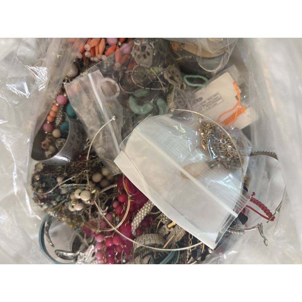 Huge Mostly Wearable & Craft Boho Modern Vintage Box Some NWT's Junk Box 16lbs